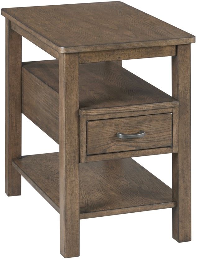 Hammary® Costa Way Hamilton Deep Brown Chairside Table-0