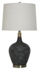 StyleCraft Birdseed Black Table Lamp-0