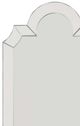 Bassett Mirror Spica Champagne Silver Leaf Floor Mirror-3