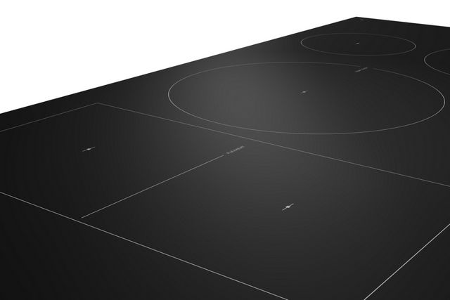 Whirlpool 36" Black/Stainless Steel Intelligent Induction Cooktop with Temp Cook™ Technology and WipeClean™ Coating-1