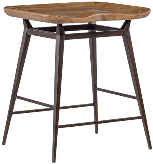 Hooker® Furniture Big Sky Bronze/Vintage Natural Stool-0