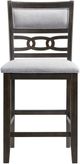 Elements International Amherst Dark Counter Side Chair-1
