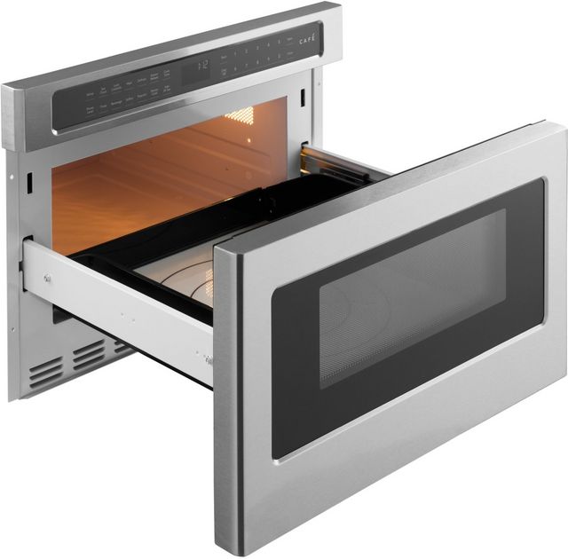 Café™ 1.2 Cu.Ft. Stainless Steel Built In Microwave Drawer-1