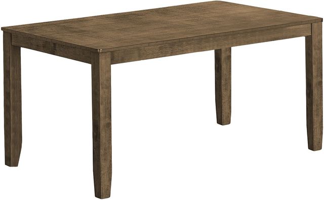 Monarch Specialties Inc. Antique Brown 60" Rectangular Dining Table-0