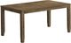 Monarch Specialties Inc. Antique Brown 60" Rectangular Dining Table-0