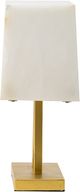 A & B Home Gold/White Rectangle Lamp-2