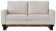 International Furniture Direct Blackburn Ivory Loveseat-2