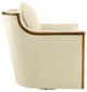 Craftmaster® Customizable CM Modern 35" Swivel Chair-5