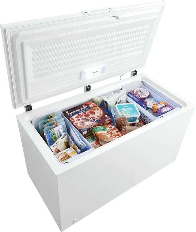 Frigidaire® 14.8 Cu. Ft. White Chest Freezer-8