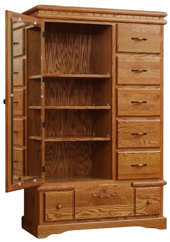 Wolfcraft Furniture Vintage Brown Gentleman’s Chest-1