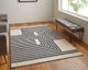 Feizy 8900F Maguire Ivory/Black 5'x8' Area Rug-5