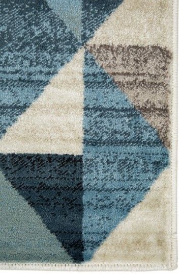 KAS Rugs Heritage Blue/Gray Scope 5'x8' Area Rug-1