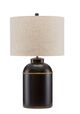 Currey & Company London Black/Gold Table Lamp-1