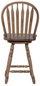 Liberty Furniture Carolina Crossing Windsor Antique Honey Swivel Counter Stool-4