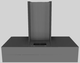 Vent-A-Hood® 42" Gunsmoke Contemporary Wall Mounted Range Hood-5