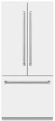 ZLINE 36" 19.6 Cu. Ft. White Matte Built In Bottom Freezer Refrigerator-0