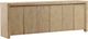 Dovetail Furniture Geraint Light Natural Sideboard-0