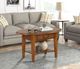 TEI Burnished Walnut Coffee Table -1