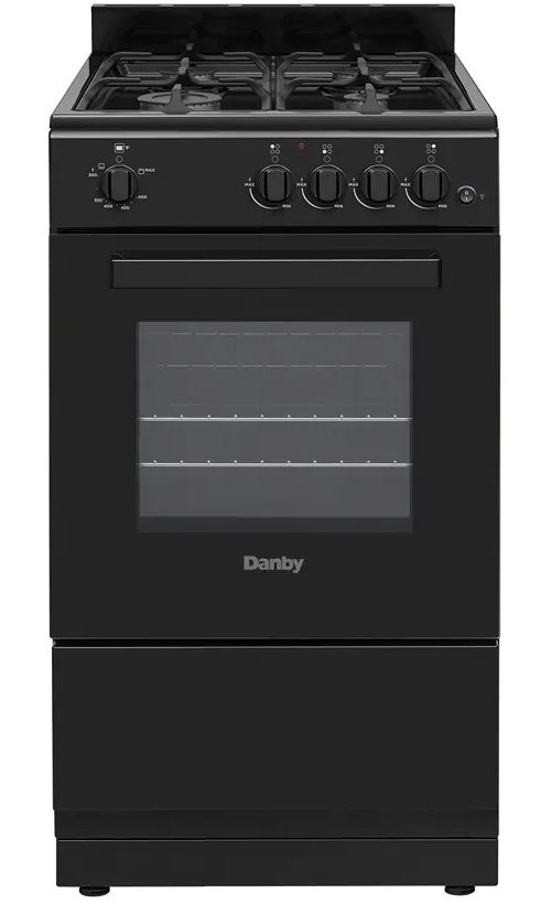 Danby 20" Black Freestanding Gas Range-0