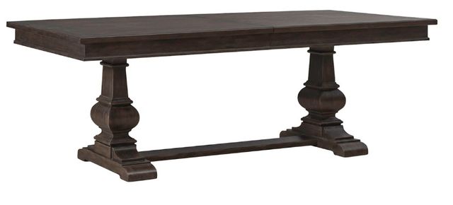 Liberty Furniture Paradise Valley Saddle Brown Trestle Table-1