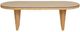 TOV Furniture Caren Natural 95" Rattan Oval Dining Table-4