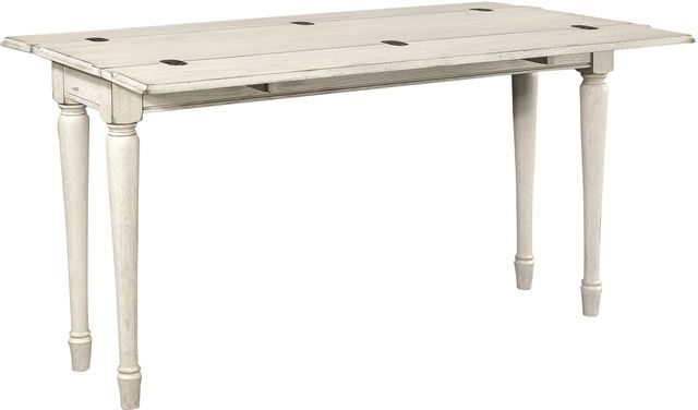 aspenhome® Radius White Sofa Table-1