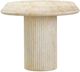 TOV Furniture Brut Travertine Indoor/Outdoor Oval Dining Table-4