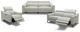 VIG Furniture Divani Casa Eden 3-Piece Leather Sofa Set-0