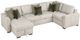 Homelegance® Isla 4-Piece Sage Sand Sectional with Reversible Chaise-0