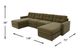 Drew & Jonathan Home ModularOne New Horizon 4-Piece Moss Modular Chaise Sectional-2