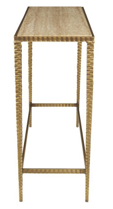 Deco Marche Gold Console Table-1