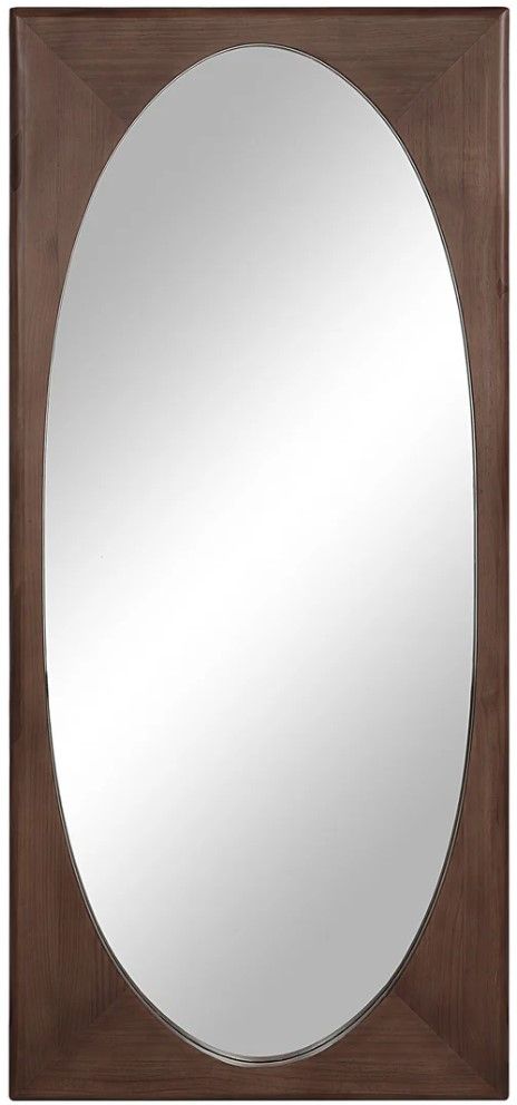 Renwil® Sitia Walnut Full Length Mirror-0