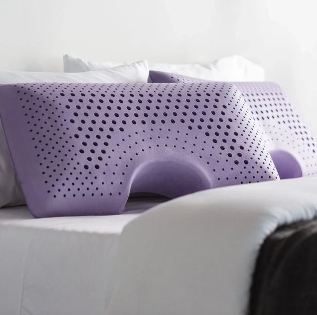 Malouf® Z® Shoulder Zoned Dough® Lavender Memory Foam Queen Pillow-1