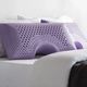 Malouf® Z® Shoulder Zoned Dough® Lavender Memory Foam Queen Pillow-1