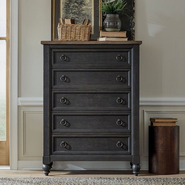 Liberty Furniture Americana Farmhouse Black Chest-1
