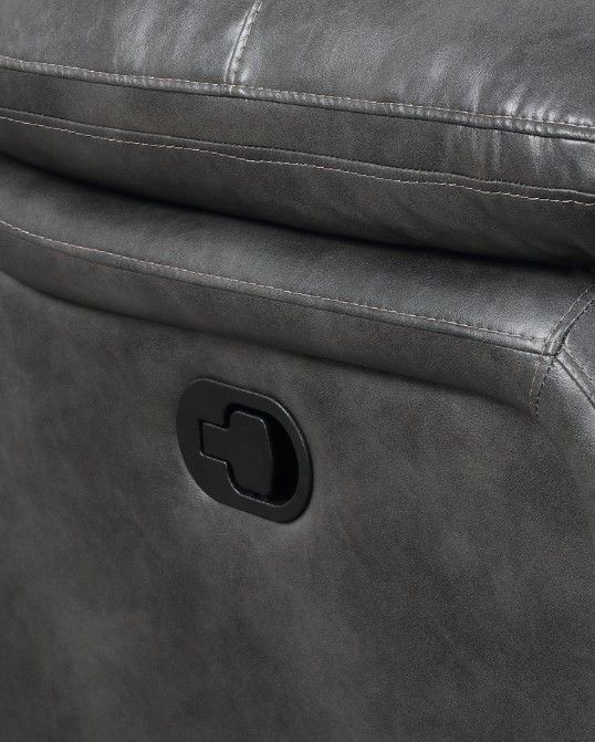 Emerald Home Navaro Gray Motion Sofa-3