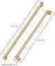 ZLINE Autograph Edition Champagne Bronze Refrigerator Handle-1