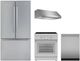 Thermador® 4 Piece Stainless Steel Induction Kitchen Package-0