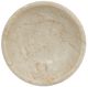 A & B Home Beige Round Pedestal Fruit Bowl-2