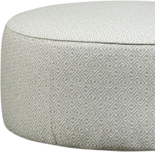 Fusion Furniture Laredo Stone Zeta Seaglass Cocktail Ottoman-1
