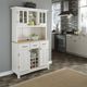 homestyles® Buffet of Buffets White/Natural Server with Hutch-1