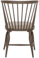 Liberty Furniture Americana Farmhouse Dusty Taupe Upholstered Seat Windsor Chair-3