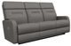 La-Z-Boy® Lennon Stone Power Wall Reclining Sofa with Headrest and Lumbar-0