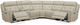 Liberty Furniture Carrington 6-Piece Baja Stone Leather L-Shape Power Reclining Sectional Sofa-2