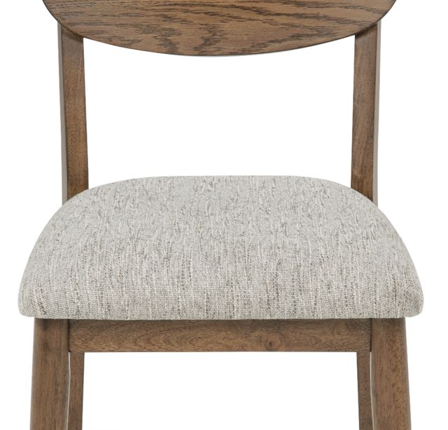 Crown Mark Mills Beige/Brown Dining Side Chair-4