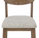 Crown Mark Mills Beige/Brown Dining Side Chair-4