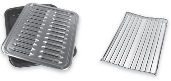 Whirlpool Premium Broil Pan/Roasting Rack