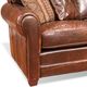 Campio Furniture Legacy Leather Broadway Brown Sofa-1