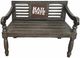 Million Dollar Rustic Gray Bench-0