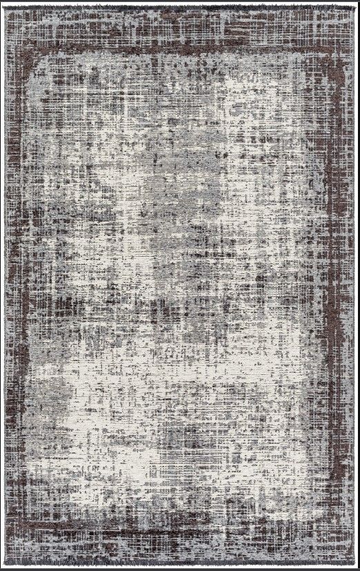 Surya Toscana Charcoal/Cream/Slate 3'x5' Area Rug-0